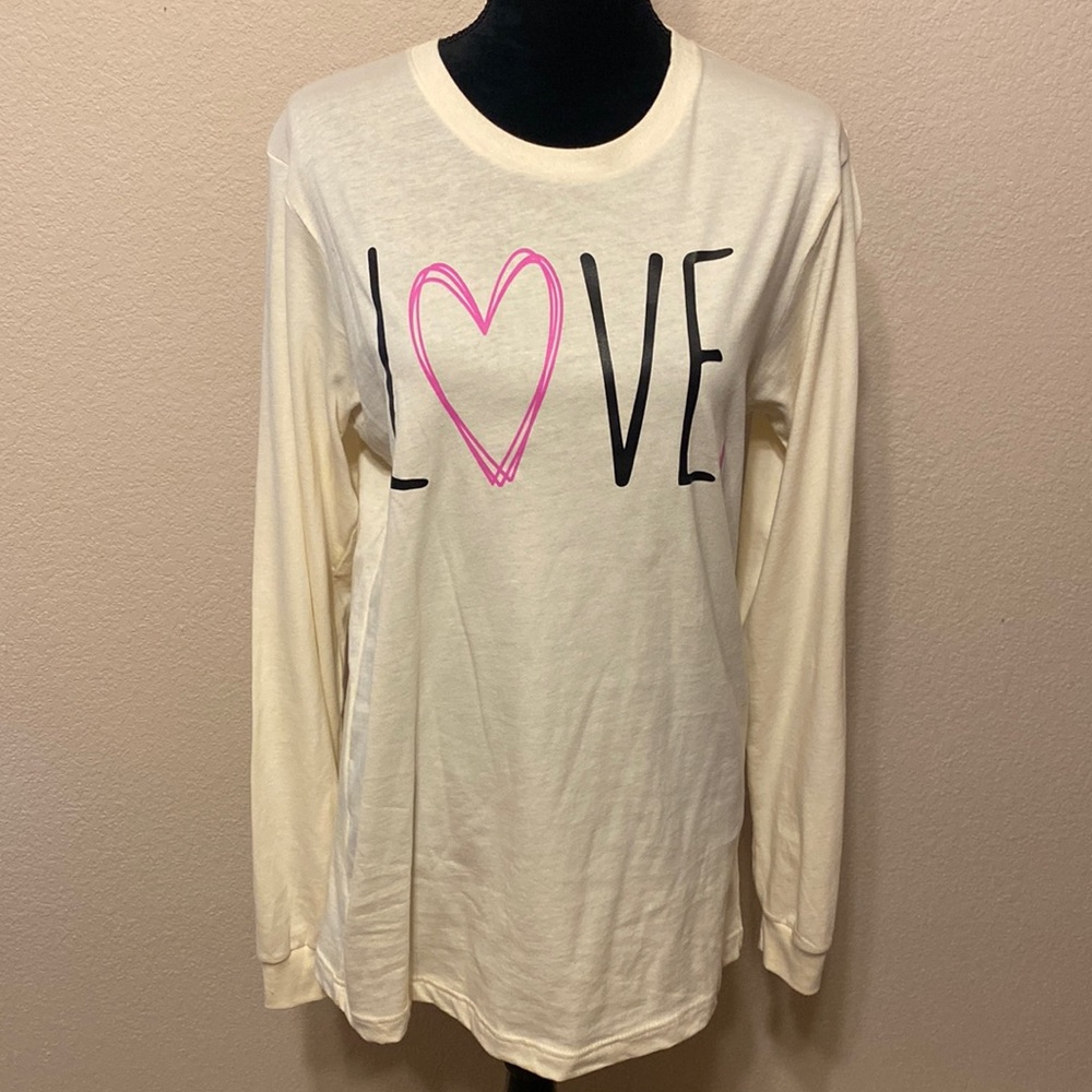 Bella Canvas Love Long Sleeve T-Shirt